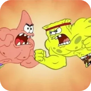 Sticker Губка Мемы @Earth928B - 1