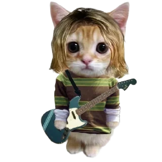 Стикер Guitar @StickersDVM - 11