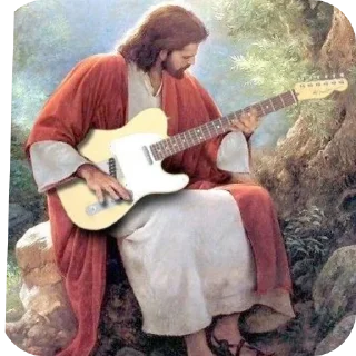 Стикер Guitar @StickersDVM - 5