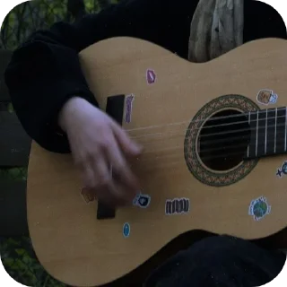 Стикер Guitar @StickersDVM - 1