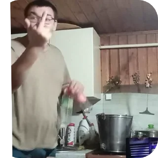 Стикер Хуй знает но я 𝐵𝑜𝑠𝑠 - 10