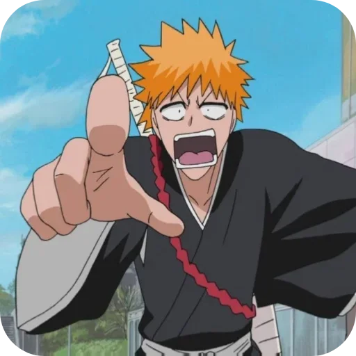 Sticker Ichigokurosaki_by_TgEmodziBot - 1
