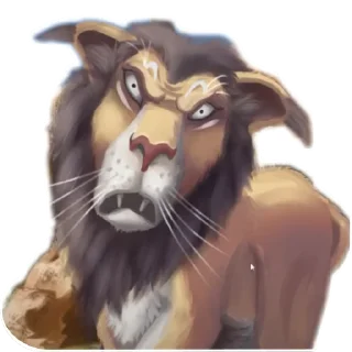 Sticker История Львичек - 3