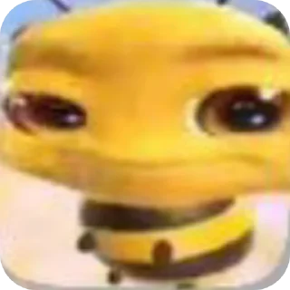 Sticker Шмель емобойчик - 7