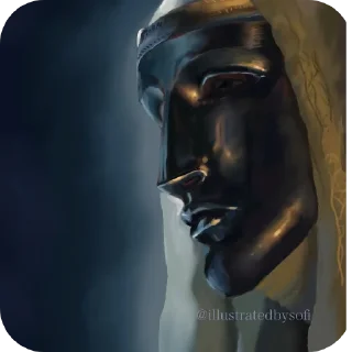 Sticker King Baldwin IV @stickersandemojispack - 1