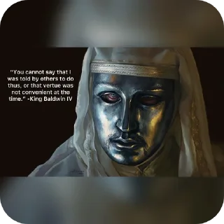 Sticker King Baldwin IV @stickersandemojispack - 7