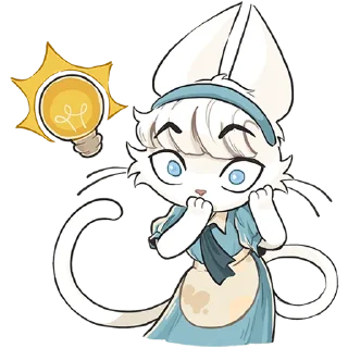 Sticker chpic.su • @Premium_EmojiTG | Кошечка Мия - 2