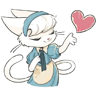 Sticker chpic.su • @Premium_EmojiTG | Кошечка Мия - 5