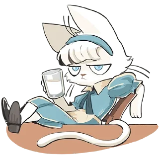 Sticker chpic.su • @Premium_EmojiTG | Кошечка Мия - 6