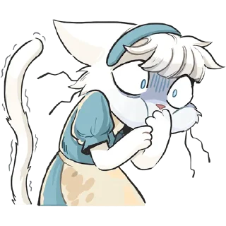 Sticker chpic.su • @Premium_EmojiTG | Кошечка Мия - 0