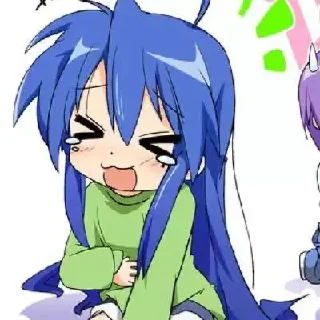 Sticker 彡Konata Izumi★Lucky star☆ @TgEmodziBot - 3