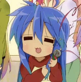 Sticker 彡Konata Izumi★Lucky star☆ @TgEmodziBot - 11