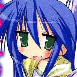Sticker 彡Konata Izumi★Lucky star☆ @TgEmodziBot - 10