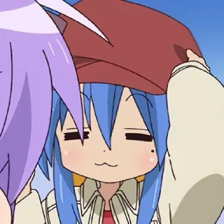 Sticker 彡Konata Izumi★Lucky star☆ @TgEmodziBot - 6