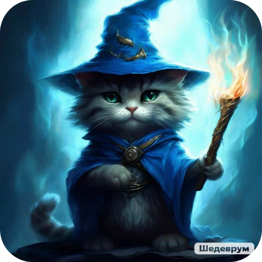 Sticker KotikVolshebnik5 - 1