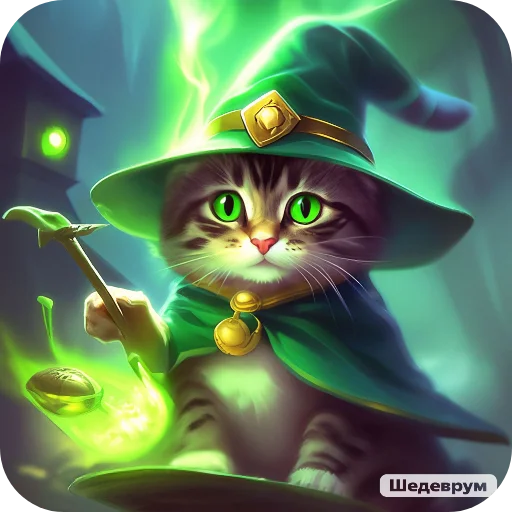 Sticker KotikVolshebnik5 - 1