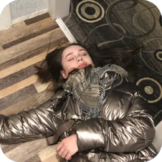 Стикер Ксюша - 3