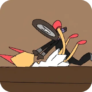 Sticker Любимые пидораськи и наркомани - 8