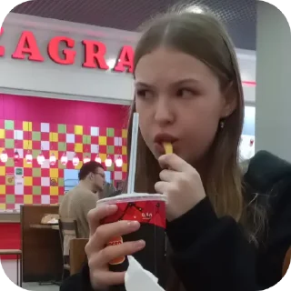 Sticker Мила лом - 4