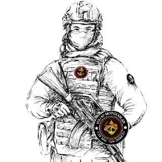 Стикер Морпехи ДВ - 11