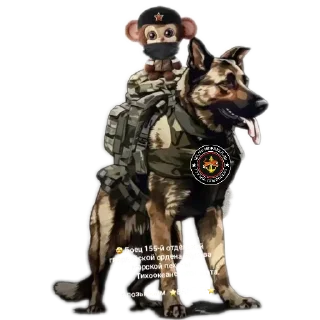 Стикер Морпехи ДВ - 1