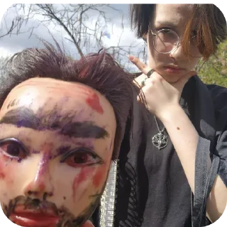 Sticker Мухамед моя любовь 💏💞💘 - 6