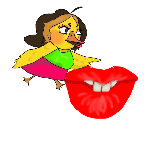 Утиные стикеры - 