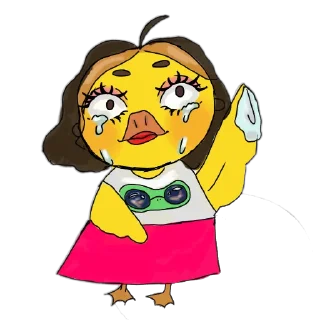 Стикер Утиные стикеры - 5