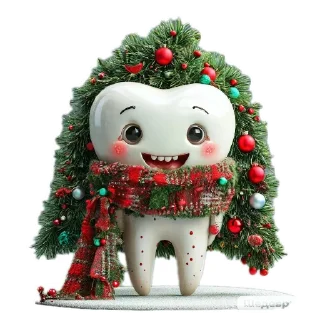 Sticker New year @surgdent - 2