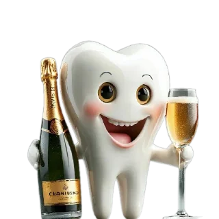 Sticker New year @surgdent - 5