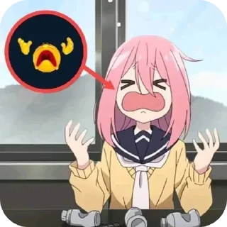 Sticker Пися попа - 2