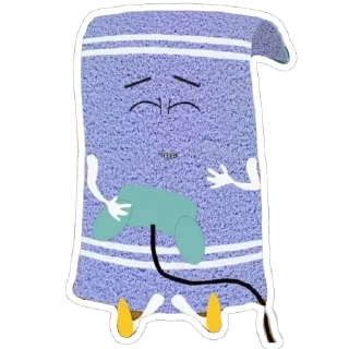 Стикер Полотенце такой разный - 8