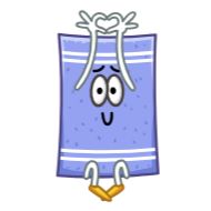 Стикер Полотенце такой разный - 4