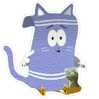 Стикер Полотенце такой разный - 10