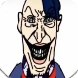 Sticker Дура ебло на ноль - 3