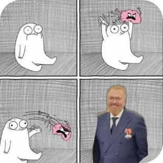 Стикер Пупупу - 7