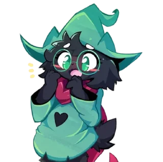 Стикер Ralsei by @ItzPolter - 7
