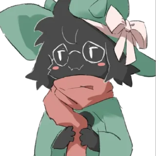 Стикер Ralsei by @ItzPolter - 9