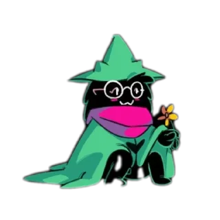 Стикер Ralsei by @ItzPolter - 10