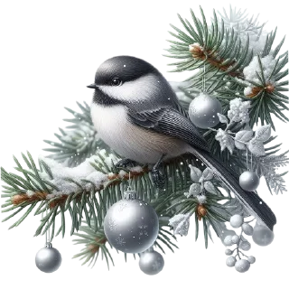 Стикер @rizhaya_belka_home Зимняя - 2