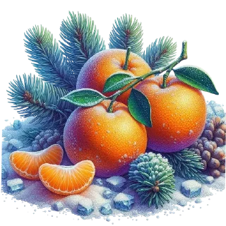 Стикер @rizhaya_belka_home Зимняя - 1