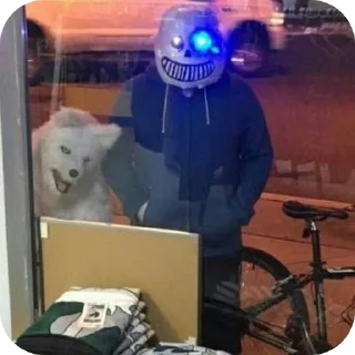 Стикер Санёк | ЛС: @Sans_the_lazy_bones - 2