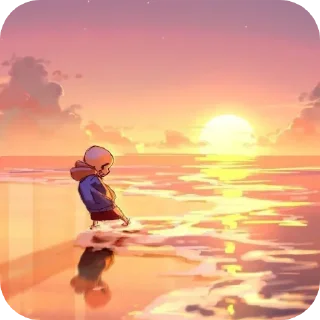 Стикер Санёк | ЛС: @Sans_the_lazy_bones - 7