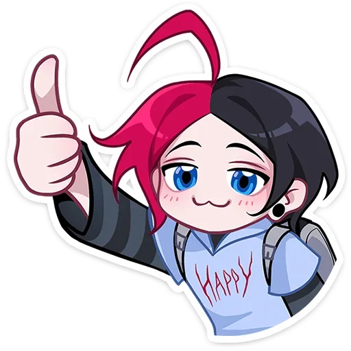 Sticker Schoolboy_Chich_VK - 1