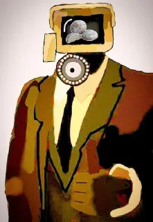 Стикер Skibidi toilet - 5