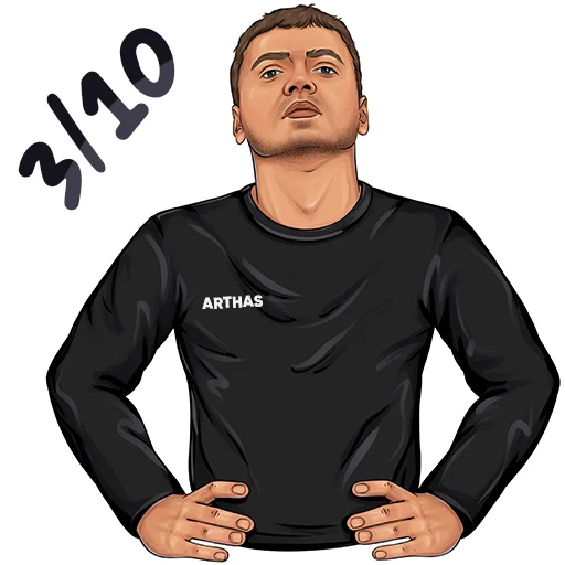 Sticker StickerPapich - 1