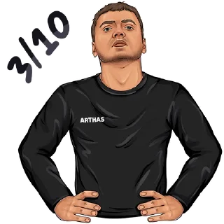 Sticker ПАПИЧ @zimin_stickers - 2