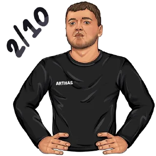 Sticker ПАПИЧ @zimin_stickers - 6