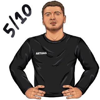 Sticker ПАПИЧ @zimin_stickers - 1