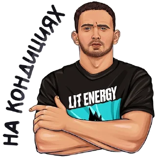 Стикер ЛИТВИН @zimin_stickers - 6